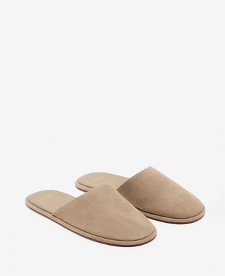Mango Women's Suede Sling Back Shoes
