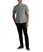 Perry Ellis Men's Geo-Pattern Button-Down Shirt