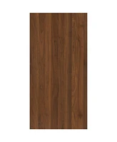 70.87" Tall Wardrobe& Kitchen Cabinet, with 6-Doors, 1-Open Shelves and 1-Drawer for bedroom,Walnut