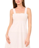 Vince Camuto Women's Tiered Square-Neck Maxi Dress