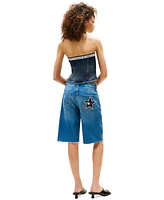 Tommy Girl Women's Denim Tube Top