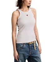 Lucky Brand Women's Americana Embroidered Tank Top