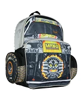 Monster Jam Backpack Max-d Maximum Destruction Truck 3D Character School Book Bag