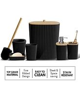 Complete Bathroom Decor & Shower Caddy Set