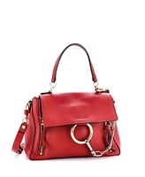 Pre-Owned Chloe Small Faye Day Bag Leather