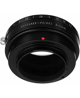 Fotodiox Mount Adapter with De-Clicked Aperture Control Dial for Contarex Lens to Fujifilm X-Mount Camera