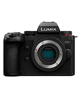 Panasonic Lumix G9II Mirrorless Camera with Lumix G 25mm f/1.7 Aspherical Lens, Bundle with 64GB Sdxc Memory Card, Shoulder Bag, Dmw-BLK22 Battery and