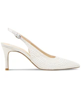 Dolce Vita Women's Elasi Pearl Pointed-Toe Slingback Pumps