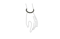 Bling Jewelry Simulated Pearl Stackable Strand Stretch Bracelet Crystal Rondelle Gold & Silver Plated Spacer