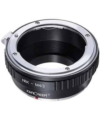 K&F Concept K&F Concept High Precision Lens Adapter Mount,Nik-M4/3