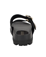Guess Women's Fasten Double-Buckle Footbed Sandals
