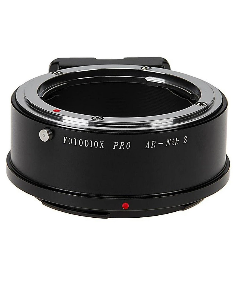Fotodiox Pro Lens Mount Adapter for Konica Auto-Reflex (Ar) Slr Lenses to Nikon Z-Mount Mirrorless Camera Bodies