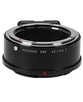 Fotodiox Pro Lens Mount Adapter for Konica Auto-Reflex (Ar) Slr Lenses to Nikon Z-Mount Mirrorless Camera Bodies