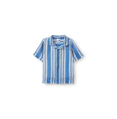 Cotton On Little Boys Little/Big Cabana Short Sleeve Shirt