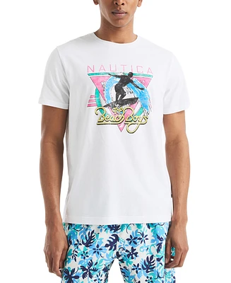Beach Boys x Nautica Men's Logo Graphic T-Shirt