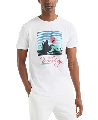 Beach Boys x Nautica Men's Classic-Fit Graphic T-Shirt