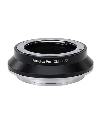 Fotodiox Pro Lens Mount Adapter for Olympus Zuiko (Om) 35mm Slr Lens to Fujifilm Gfx Medium Format Camera