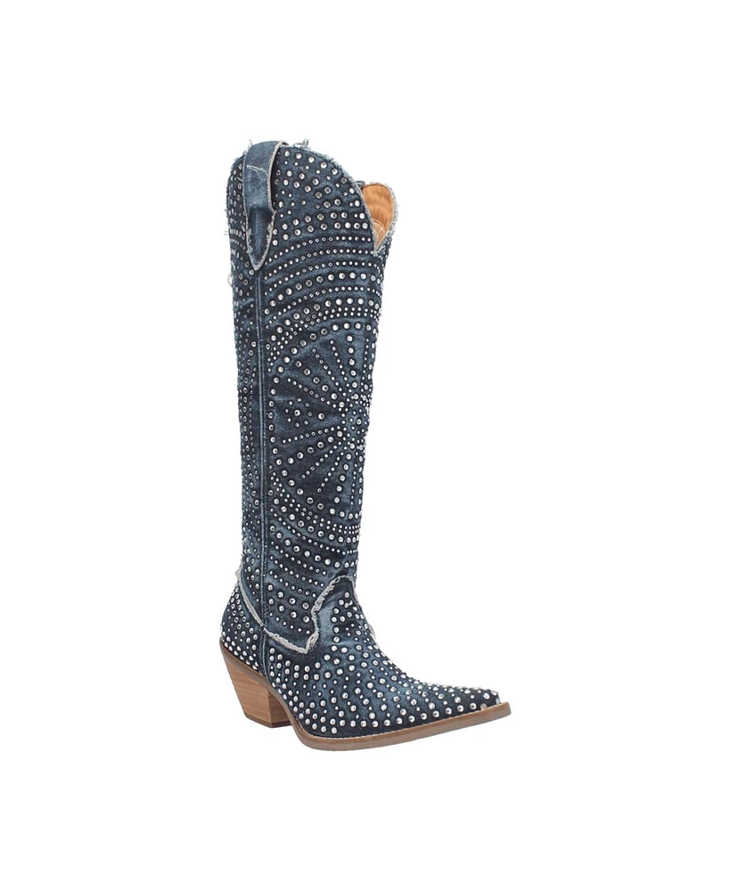 Dingo Women's Honkytonk Honey Denim Boots