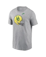 Nike Men's Heather Gray Oregon Ducks Legacy Helmet T-Shirt