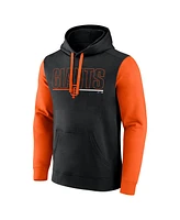 Fanatics Men's Black San Francisco Giants Outline Fleece Pullover Hoodie