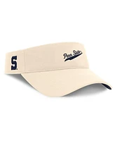 Nike Men's Natural Penn State Nittany Lions Primetime Ace Adjustable Visor Hat