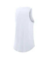 Nike Women's White Philadelphia Phillies City Connect Tri-Code High Neck Performance Tank Top