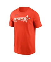 Nike Men's Orange Houston Astros 2025 City Connect Wordmark Performance T-Shirt