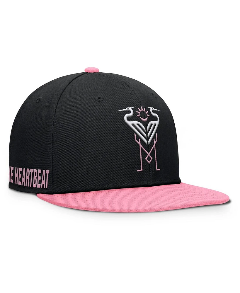 Fanatics Men's Black Inter Miami Cf Sitter Snapback Hat