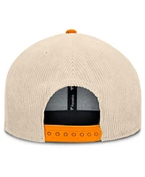 Fanatics Men's Cream Houston Dynamo Fc Tempo Corduroy Snapback Hat