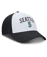 Nike Men's White/Navy Seattle Mariners Club Performance Adjustable Hat