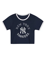 Outerstuff Toddler 2-Piece Navy New York Yankees Double Run T-Shirt and Shorts Set