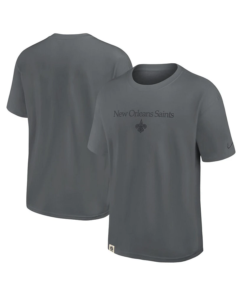 Nike Men's Gray New Orleans Saints Glory Max90 T-Shirt