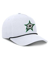 Fanatics Men's White Dallas Stars Rope A-Frame Adjustable Hat