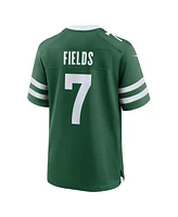 Nike Men's Justin Fields Legacy Green New York Jets Game Player Jersey