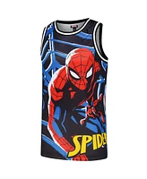 Lids Men's Black Spider-Man Big Print Mesh Jersey