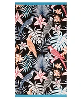 Izod Paradise Bird Cotton Beach Towel, 70" x 40"