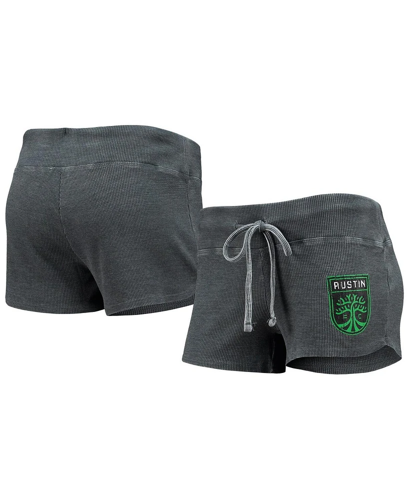 Concepts Sport Women's Charcoal Austin Fc Resurgence Shorts
