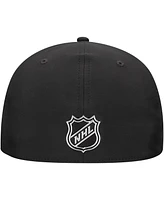 Fanatics Men's Black San Jose Sharks Training Camp Fitted Hat