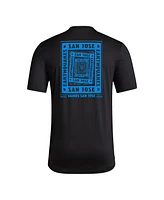 Adidas Men's Black San Jose Earthquakes Local Wrap T-Shirt