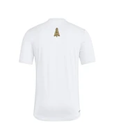 Adidas Men's White Atlanta United Fc 2025 Jersey Hook Aeroready T-Shirt