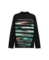 Puma Men's Black Portugal National Team 2025 Pre-Match Quarter-Zip Top