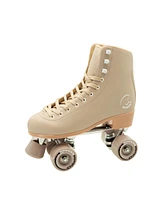 C7skates Forget Me Not Quad Roller Skates (Winter Wheat, Women's 5 / Youth 4)
