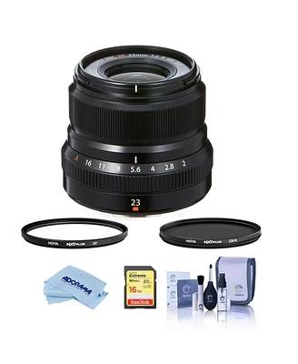 Fujifilm Fujifilm Xf 23mm (35mm) F/2R Wr Lens, Black