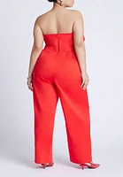 Eloquii Plus Flower Jumpsuit
