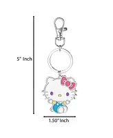 Sanrio Hello Kitty Metal Keychain with Adorable Charm