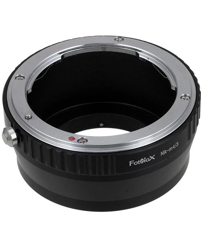 Fotodiox Lens Mount Adapter for Nikon Nikkor F Mount D/Slr Lens to Micro Four Thirds (Mft, M4/3) Mount Mirrorless Camera Body