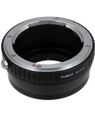 Fotodiox Lens Mount Adapter for Nikon Nikkor F Mount D/Slr Lens to Micro Four Thirds (Mft, M4/3) Mount Mirrorless Camera Body