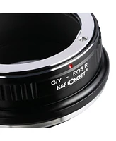 K&F Concept Contax Yashica Lenses to Canon Eos R Lens Mount Adapter