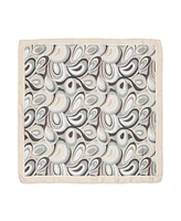 Steve Madden Women's Psychedelic-Print Square Scarf