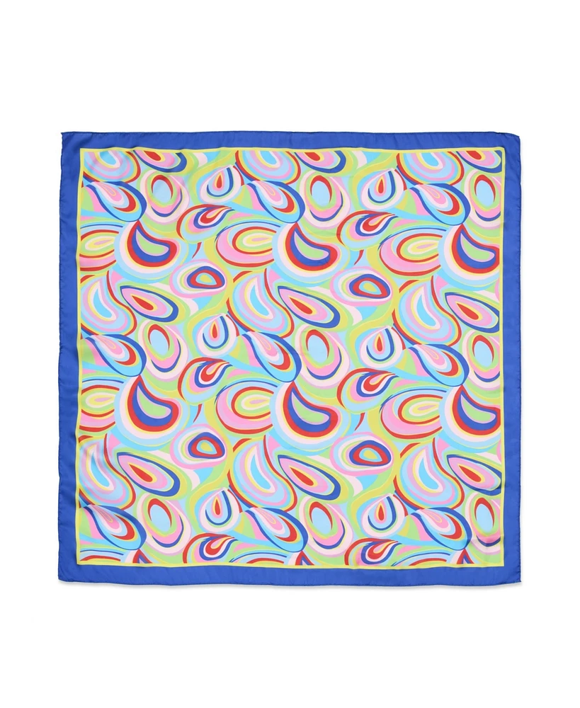 Steve Madden Women's Psychedelic-Print Square Scarf